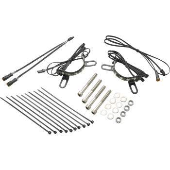 CIRO Lights Fork Mount Shock & Awe Evolved Harley 40802