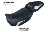 Tappezzeria Italia CF Moto 650GT 2021-2025 Seat Cover Comfort in White and Black