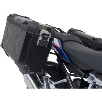 SW-MOTECH TRAX ADV Aluminum Case System - Black - BMW R 1200/1250 R '14-'24 KFT.07.573.70000/B
