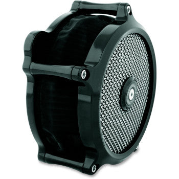 PERFORMANCE MACHINE (PM) Super Gas Air Cleaner Kit - Black 0206-2165-B