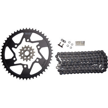VORTEX Chain and Sprocket Kit - HFRS - Black - Yamaha YZF-R6/S CK6317