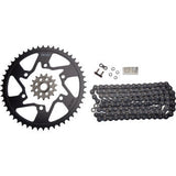 VORTEX Chain and Sprocket Kit - HFRS - Black - Yamaha YZF-R6/S CK6317
