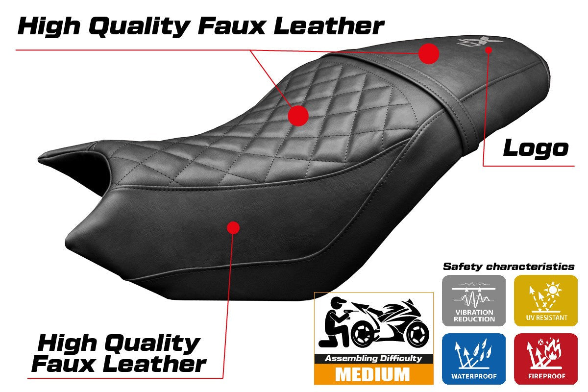 Tappezzeria Italia CF Moto 700 CL X 2021-2025 Seat Cover Black