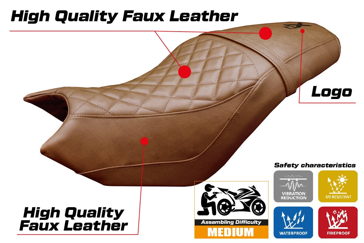 Tappezzeria Italia CF Moto 700 CL X 2021-2025 Seat Cover Brown