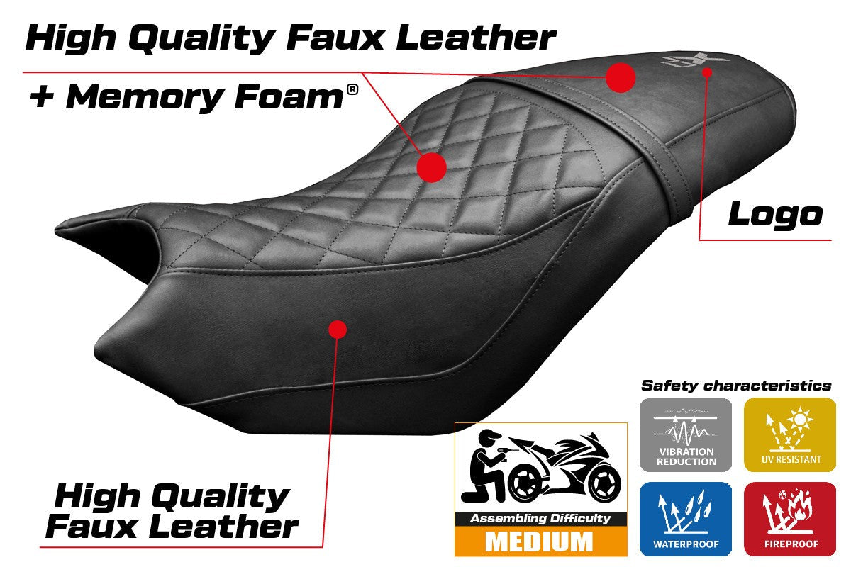 Tappezzeria Italia CF Moto 700 CL X 2021-2025 Seat Cover Comfort Black