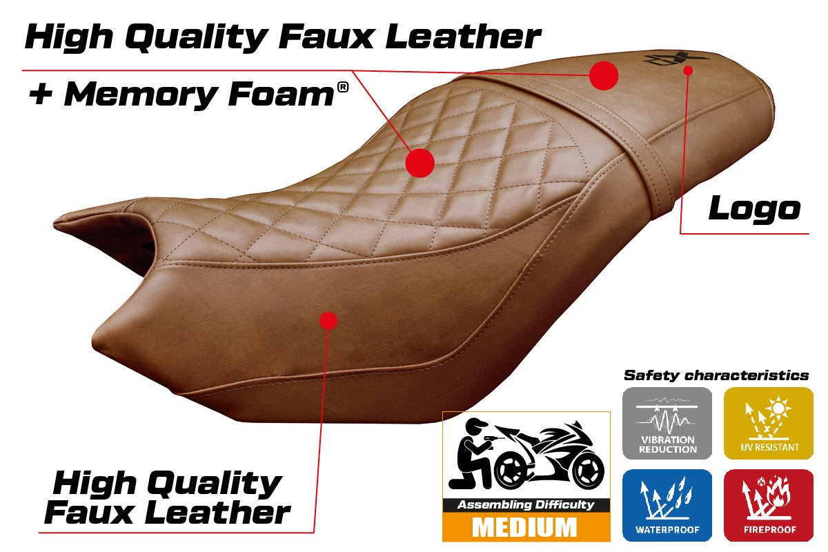 Tappezzeria Italia CF Moto 700 CL X 2021-2025 Seat Cover Comfort Brown