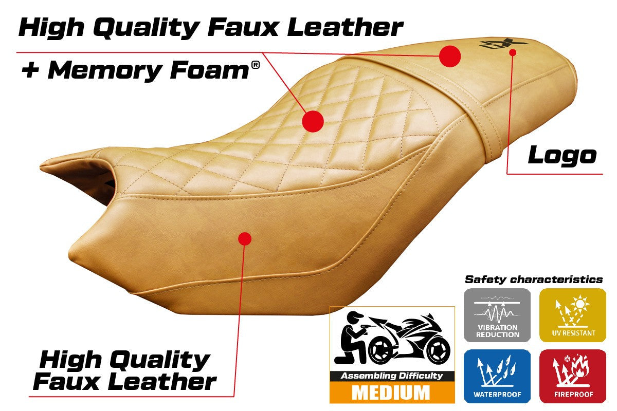 Tappezzeria Italia CF Moto 700 CL X 2021-2025 Seat Cover Comfort Camel