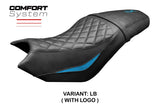 Tappezzeria Italia CF Moto 700 CL X 2021-2025 Seat Cover Comfort Light Blue Black