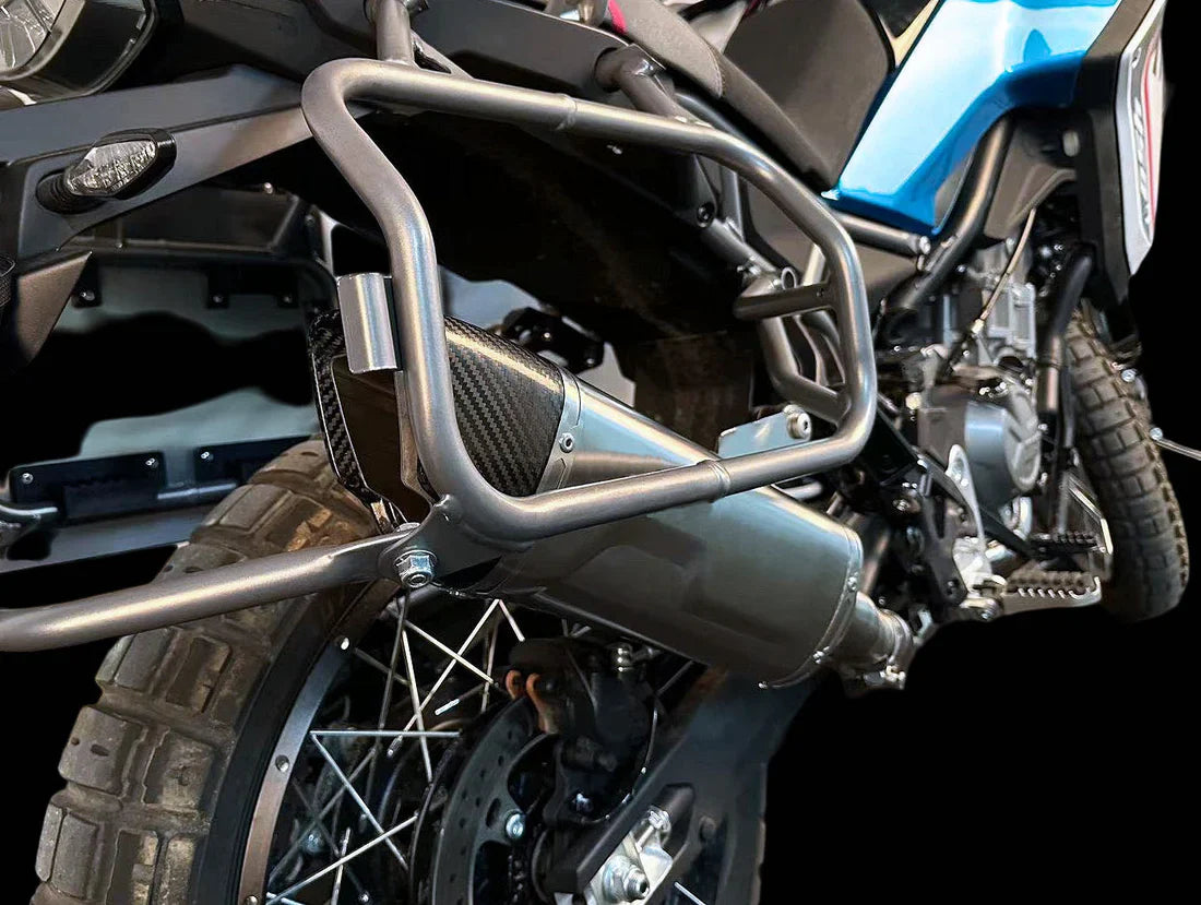 Vandemon CFMOTO 450MT Adventure All years Stainless Steel Exhaust System CFMOTO450MTSSEXHC VA-99