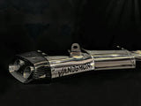 Vandemon CFMOTO 450NK Stainless Steel Low Mount Exh System 2023-24  CFMOTO450NKSSLMEXHA VA-100