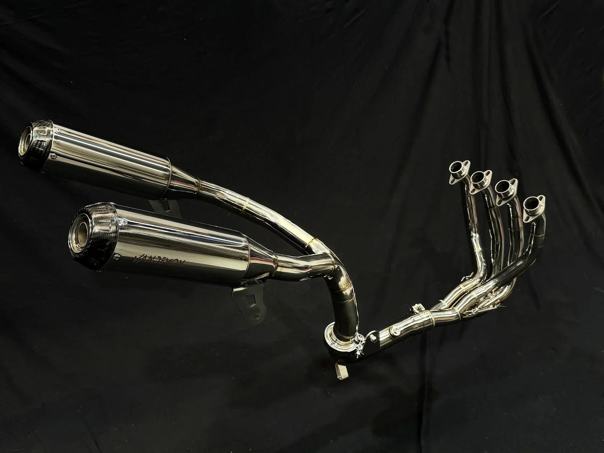 Vandemon  CFMOTO 500SR 2025 VROOM Vandemon High Mount Stainless Steel Exhaust System VA-164 CFMOTO500SRSSPOLEXHA