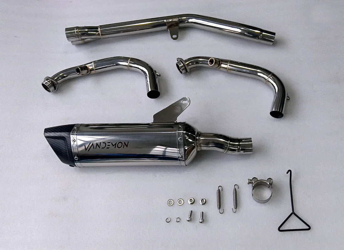 Vandemon CFMOTO 450MT Adventure All years Stainless Steel Exhaust System CFMOTO450MTSSEXHC VA-99