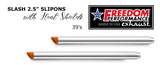 HARLEY TOURING SLASH 2.5" SLIP-ONS *CHECK DESCRIPTION FOR YEAR FITMENTS*