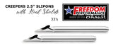 HARLEY FREE WHEELER CREEPER & SHARKTAIL 2.5" SLIP-ONS BUNDLE