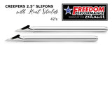 HARLEY TOURING SHARKTAIL & CREEPER 2.5" SLIP-ONS BUNDLE *CHECK DESCRIPTION FOR YEAR FITMENTS*