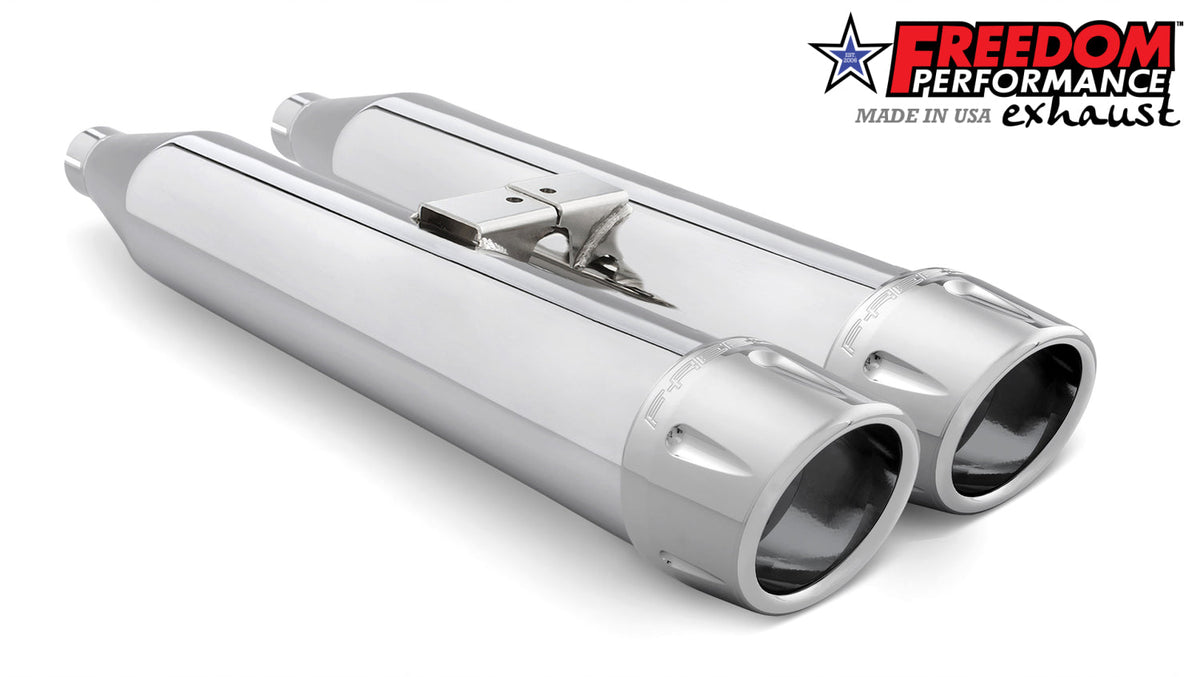 YAMAHA VENTURE/ROYAL STAR/TOUR DELUXE 1999-2014 SLIP-ONS check description for Quiet Baffles.