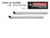 HARLEY TOURING SLASH 2.5" SLIP-ONS *CHECK DESCRIPTION FOR YEAR FITMENTS*