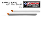HARLEY TOURING SLASH 2.5" SLIP-ONS *CHECK DESCRIPTION FOR YEAR FITMENTS*