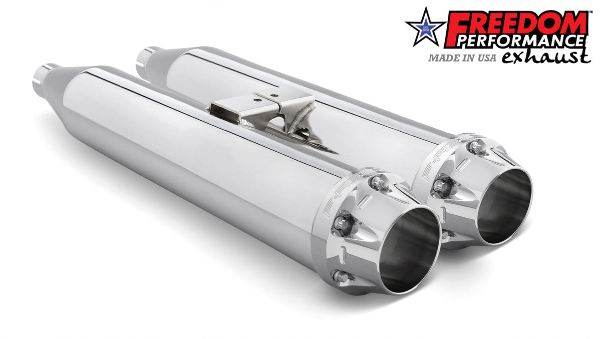YAMAHA VENTURE/ROYAL STAR/TOUR DELUXE 1999-2014 SLIP-ONS check description for Quiet Baffles.