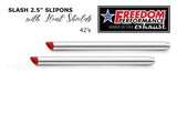 HARLEY TOURING SLASH 2.5" SLIP-ONS *CHECK DESCRIPTION FOR YEAR FITMENTS*