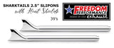 HARLEY TOURING SHARKTAIL & CREEPER 2.5" SLIP-ONS BUNDLE *CHECK DESCRIPTION FOR YEAR FITMENTS*