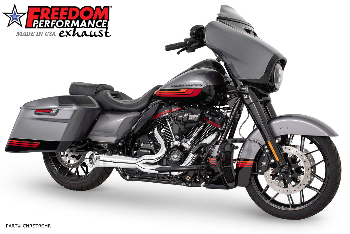 HARLEY TOURING 2-INTO-1 TURNOUT/SIDEDUMP FULL SYSTEM BUNDLE 1995-PRESENT