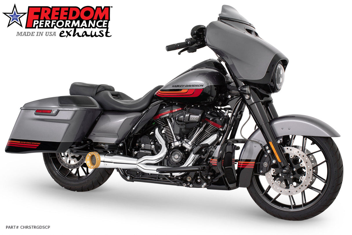 HARLEY TOURING 2-INTO-1 TURNOUT/SIDEDUMP FULL SYSTEM BUNDLE 1995-PRESENT