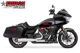 HARLEY TOURING 4.5" 2 STEPPED MID UNION 2-INTO-1 TURNOUT BUNDLE 2017-PRESENT