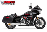 HARLEY TOURING 4.5" 2 STEPPED MID UNION 2-INTO-1 TURNOUT BUNDLE 2017-PRESENT