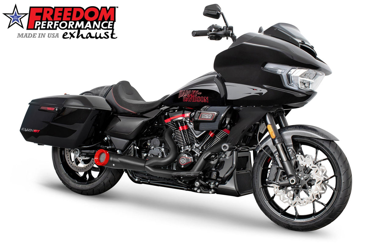 HARLEY TOURING 2-INTO-1 TURNOUT/SIDEDUMP FULL SYSTEM BUNDLE 1995-PRESENT