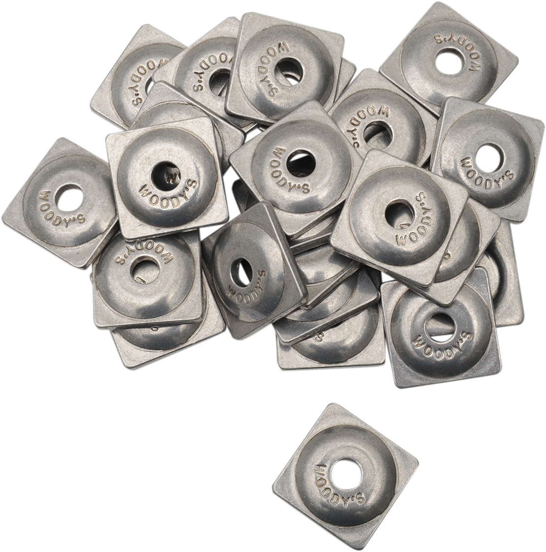 WOODY'S Support Plates - Natural - 5/16" - 24 Pack ASW2-3775