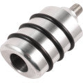 JOKER MACHINE EZ Shift Peg/Brake Pedal - Silver - HD 08-653-4