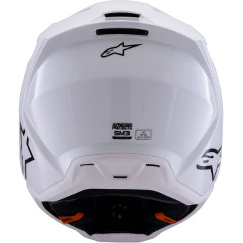 ALPINESTARS SM3 Helmet - Solid - Gloss White - Large 8300326-2180-L