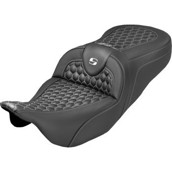 SADDLEMEN Seat Roadsofa Hc Sr Wht Stitch 808-07B-18906
