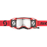 SCOTT Prospect 2.0 WFS Goggle - Roll-Off - Red/Black - Clear Works Lens 421474-1018113