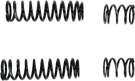 PROGRESSIVE SUSPENSION Shock Springs - 13-Series - Black - 65-130 lb/in 03-1321B