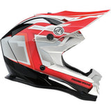 MOOSE OFFROAD MR3 Helmet - F.A.F. - White/Black/Red - 2XL 0110-8937