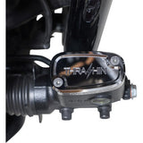 THRASHIN SUPPLY CO. Brake Reservoir Cap - Rear - Chrome - '18+ Softail TSC-3177-3