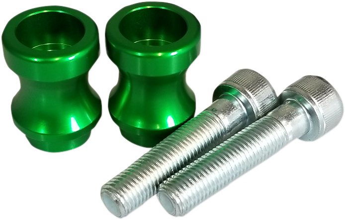 VORTEX Swingarm Spool - 10 mm - Green SP402L