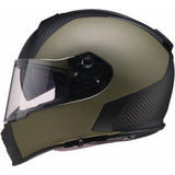 Z1R Warrant Helmet - Carbon - Green - Large 0101-17435