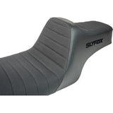 SLYFOX Highnoon Seat - Vinyl - Classic Stitch - Black Logo - FL '97-'07 4702A-SlyFox