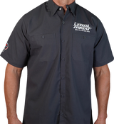 LETHAL THREAT Fabrication Monster Shop Shirt - Gray - 2XL FE50220XXL