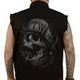 LETHAL THREAT FTW Skull Printed Sleeveless Button Down Shirt - Black - 3XL CO60193XXXL