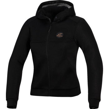 ALPINESTARS Stella Chrome Super Airflow Hoodie - Black/Copper - XS 4210126-109-XS