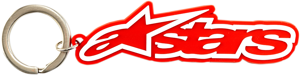 IN STOCK ALPINESTARS Key Fob - Blaze - Red/White 1019-94006-30