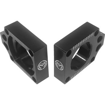 MOOSE OFFROAD Adjuster Kit - Swingarm/Axle Block - Kawasaki W16-2602B