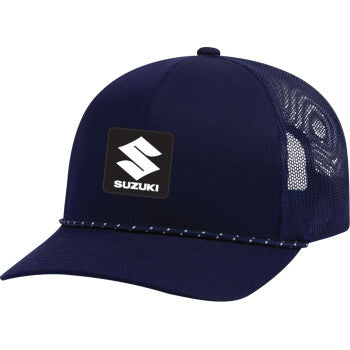FACTORY EFFEX Hat Suzuki Explorer Braided Snapback Navy 29-86404