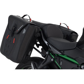 SW-MOTECH SysBag Side Bag System - Black - Kawasaki EX650 Ninja/Z650 '16-'24 BC.SYS.08.866.31001B