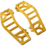 THRASHIN SUPPLY CO. Aggressor Floorboards - Gold TSC-2219-5