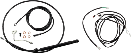 BURLY BRAND Control Kit - Gorilla Ape Hanger - 18" - Black B30-1310